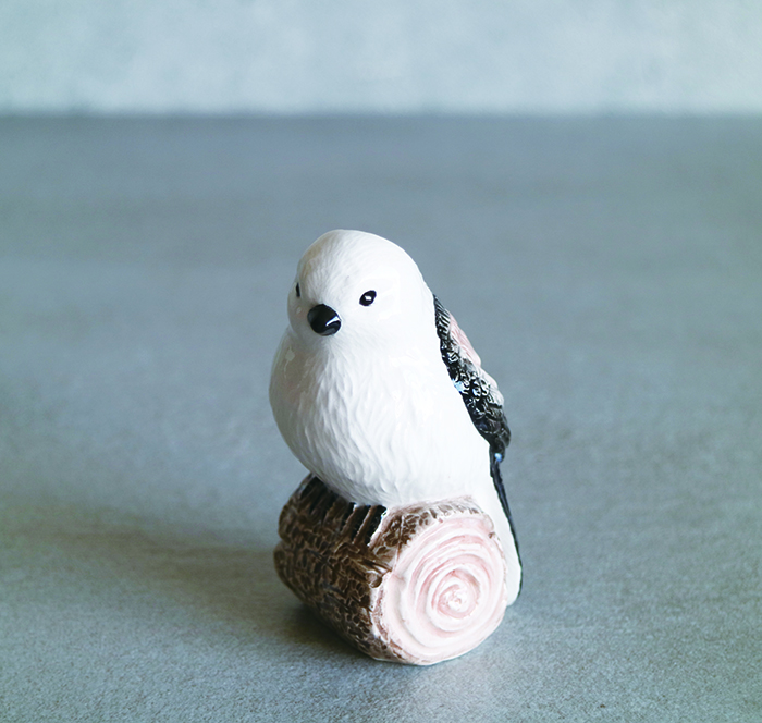 Animal Vase(C) / Long-tailed Tit シマエナガ